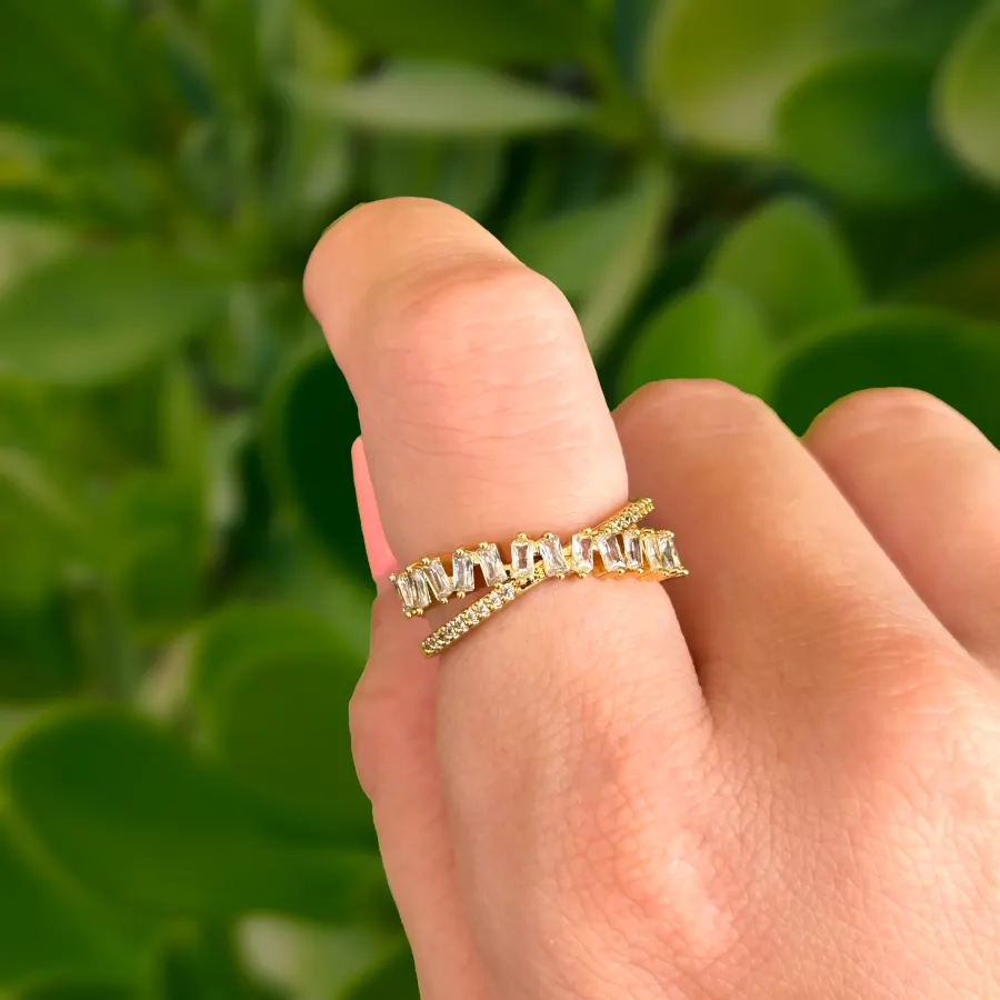 Anillo Dorado Ajustable
