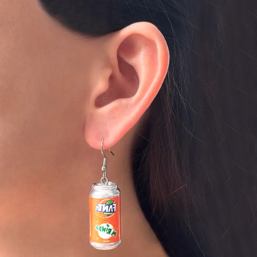 Aretes Fanta Mirinda