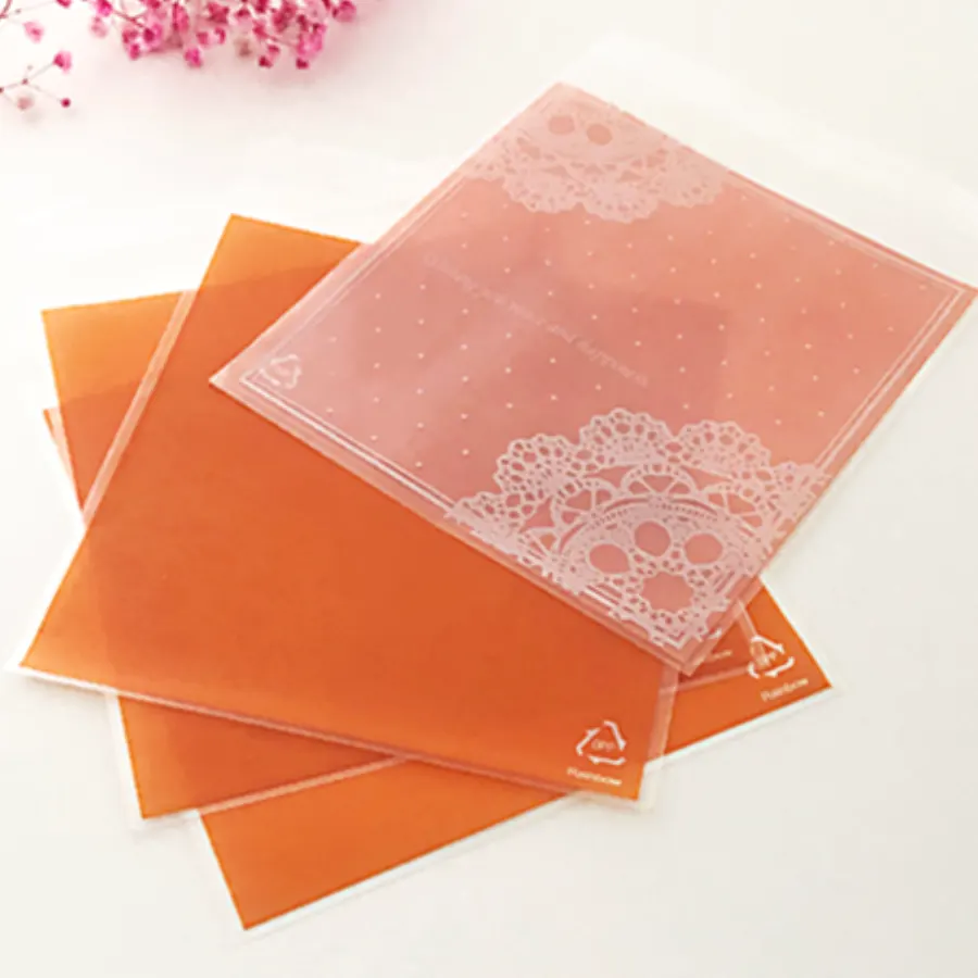 Bolsitas Decoradas Grandes 25pz  (16x16+2.5cm)