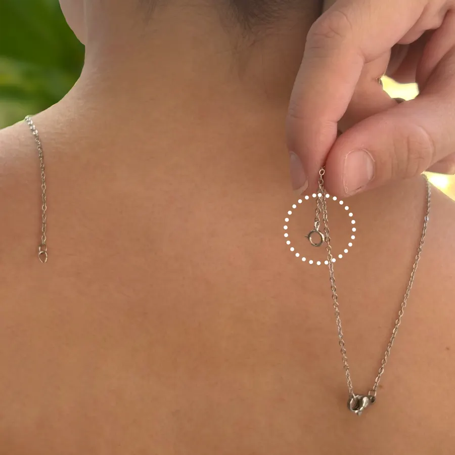 Extensión (7cm) Para Cadena de Plata