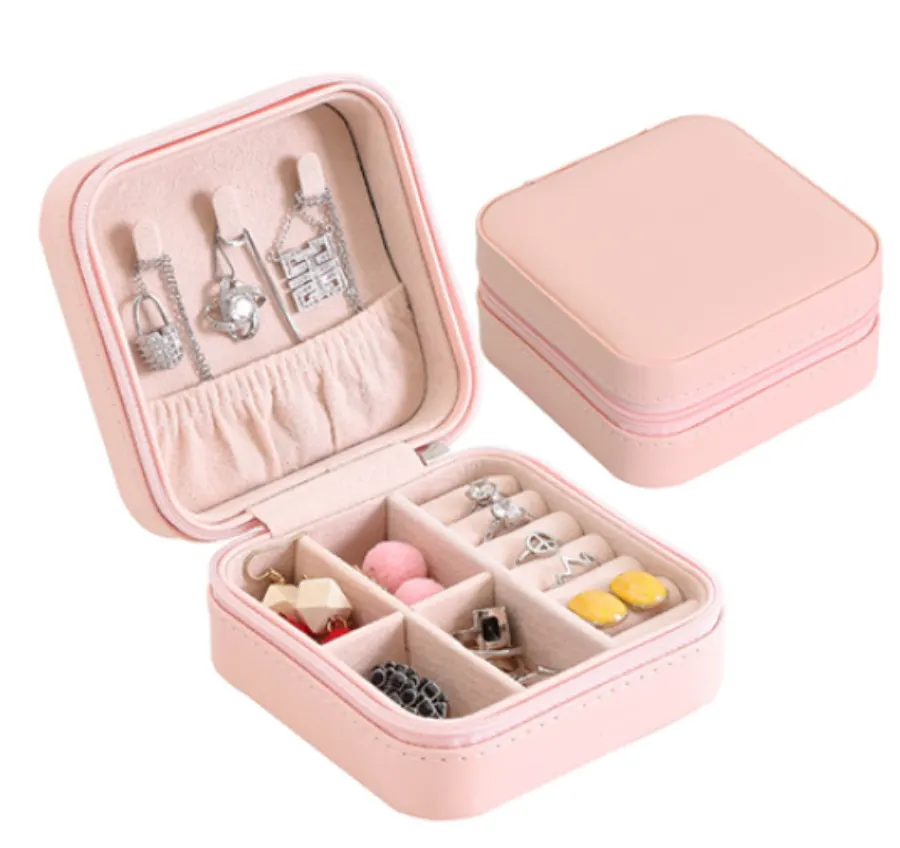 Joyero BOX Rosa Cuadrado