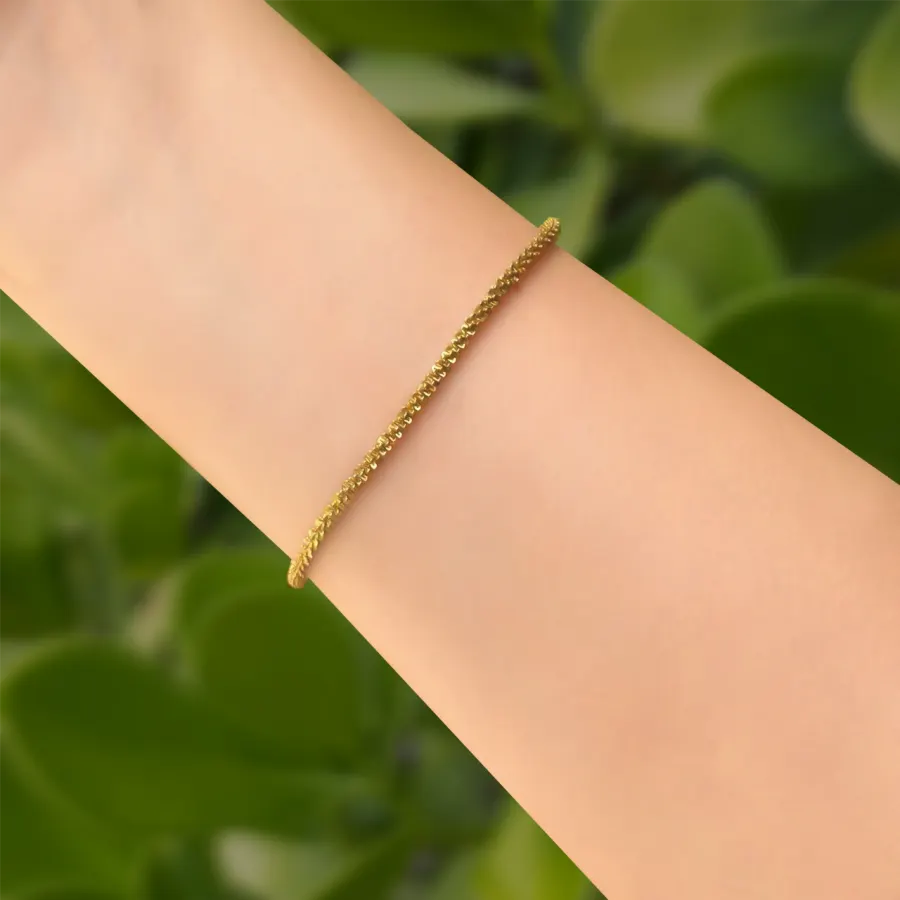 Pulsera Krol Dorada Acero Inoxidable